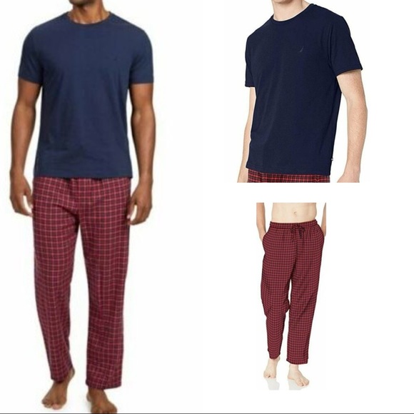 NAUTICA Men's 2-piece Pajama Set - Picture 1 of 6
